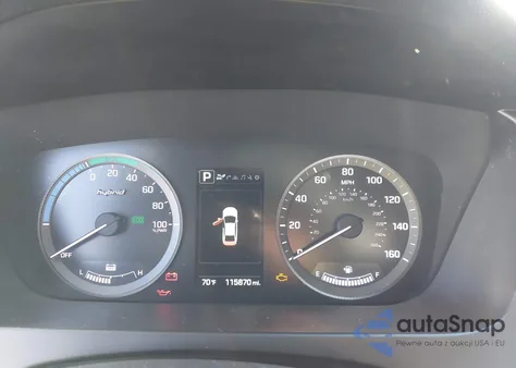 2016 Hyundai Sonata Hybrid Limited from USA, damaged, VIN KMHE34L17GA021579